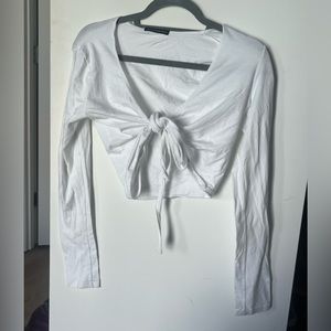 BRANDY WRAPPED TOP 

-